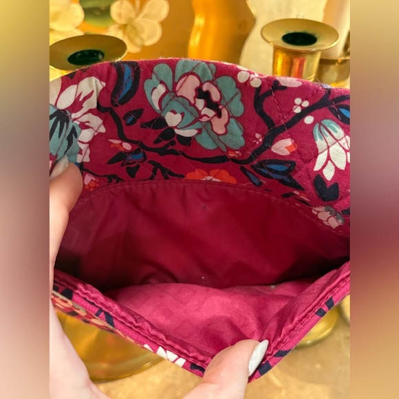 Vera Bradley Bloom Berry Turnlock Crossbody - Picture 7 of 13